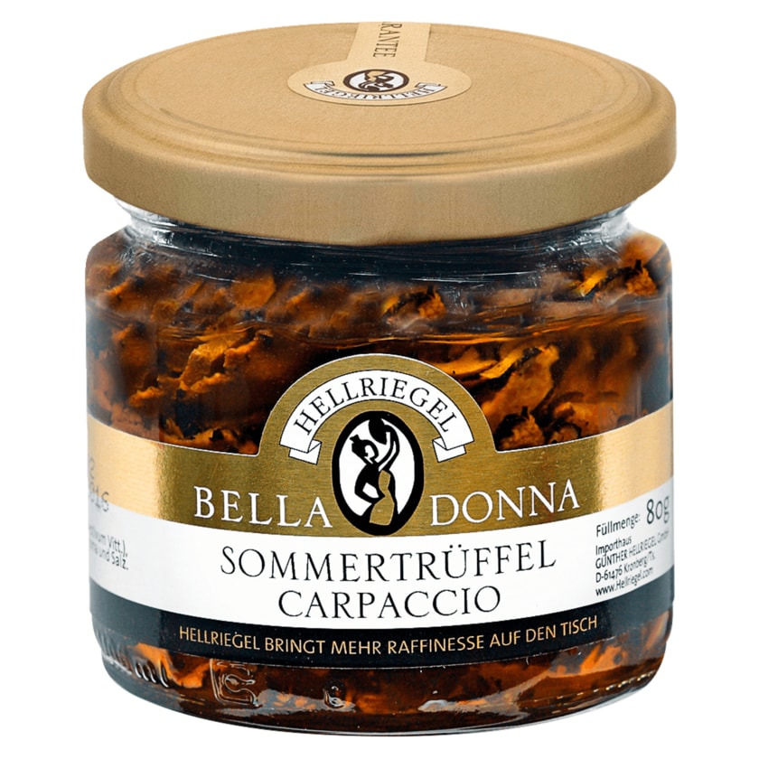 Hellriegel Bella Donna Sommertrüffel Carpaccio 80g